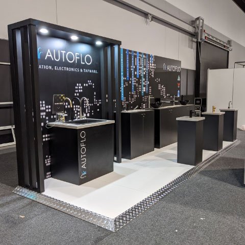 Custom trade show stand for Autoflo located at Sydney ICC