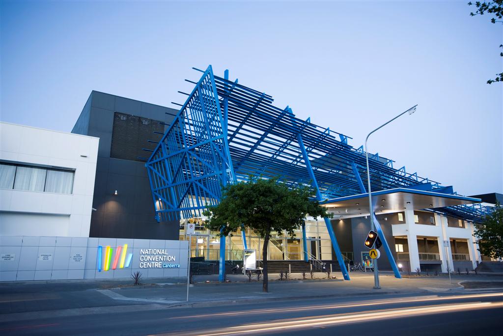 Canberra NCC exhibition street view of entrance