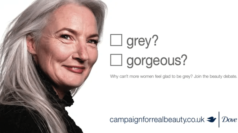 Beauty campaign for dove company