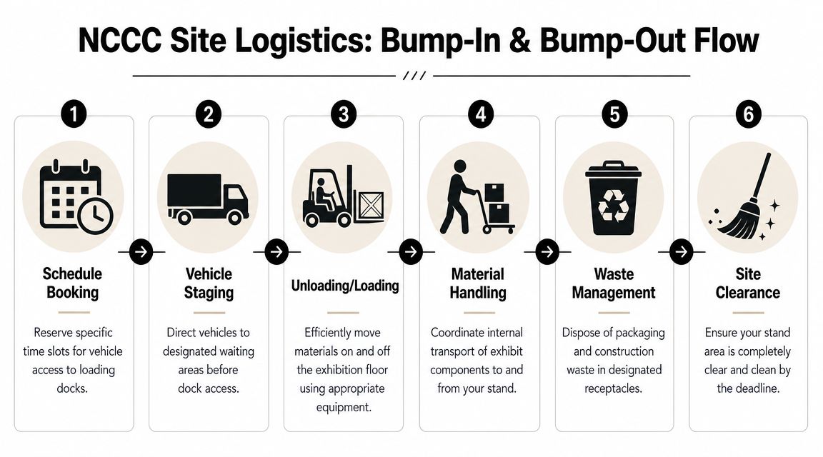 Mastering Site Logistics Bump-In and Bump-Out