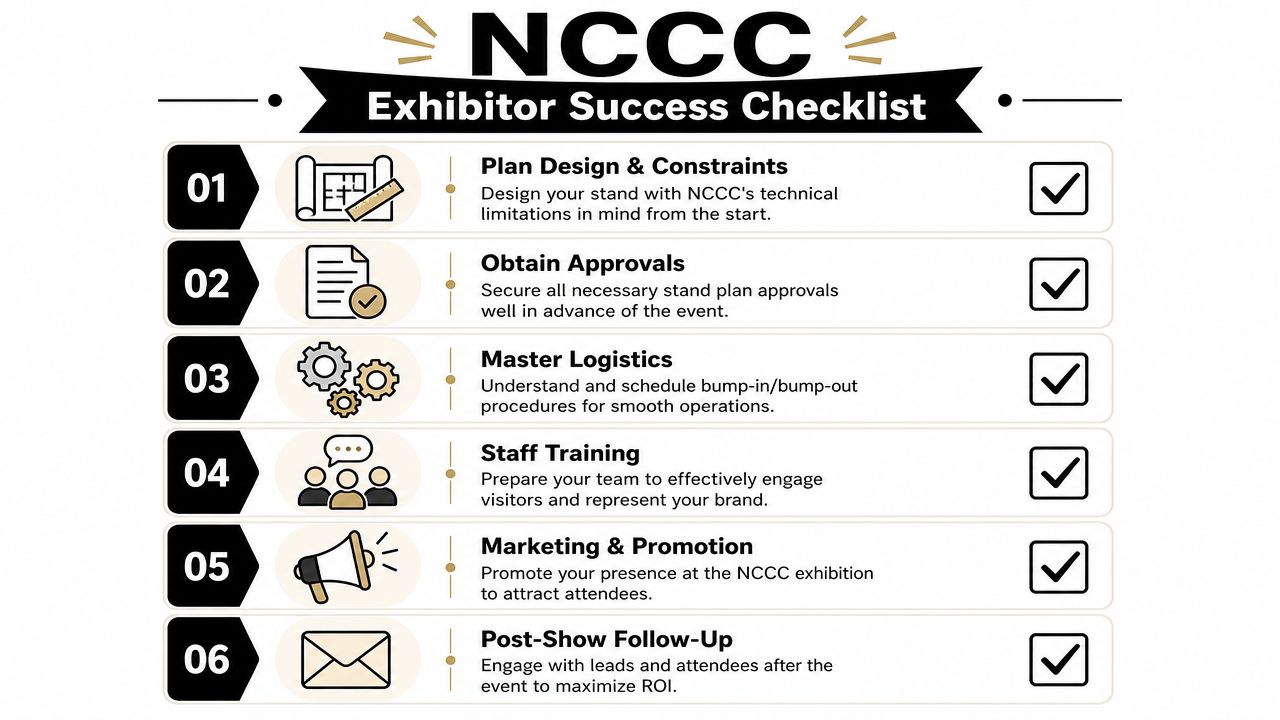 Your NCCC Exhibitor Success Checklist
